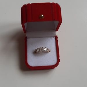 Classy ring with velvet b9x